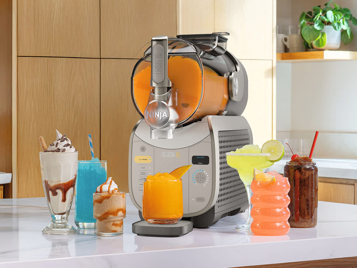 Ninja SLUSHi XL Frozen Drink Maker - Mocha FS601UKBR - Ninja Slush